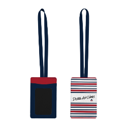 Vegan Leather Luggage Tag Thumbnail