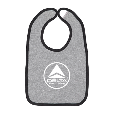 Grey/Black Contrast Bib