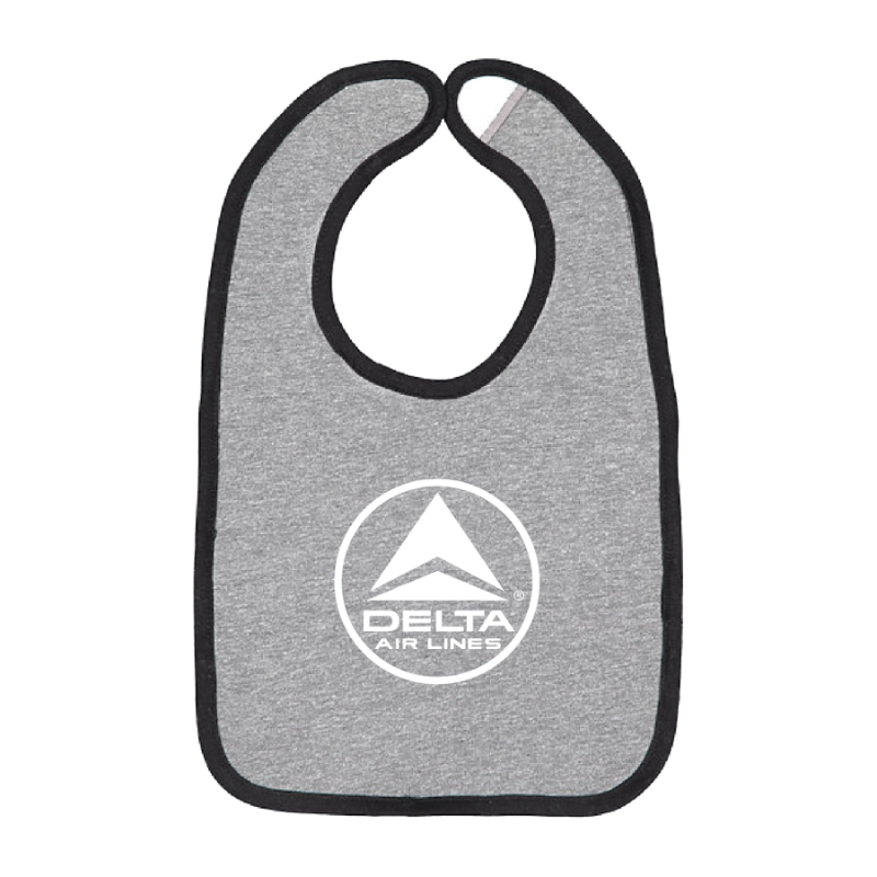 Grey/Black Contrast Bib